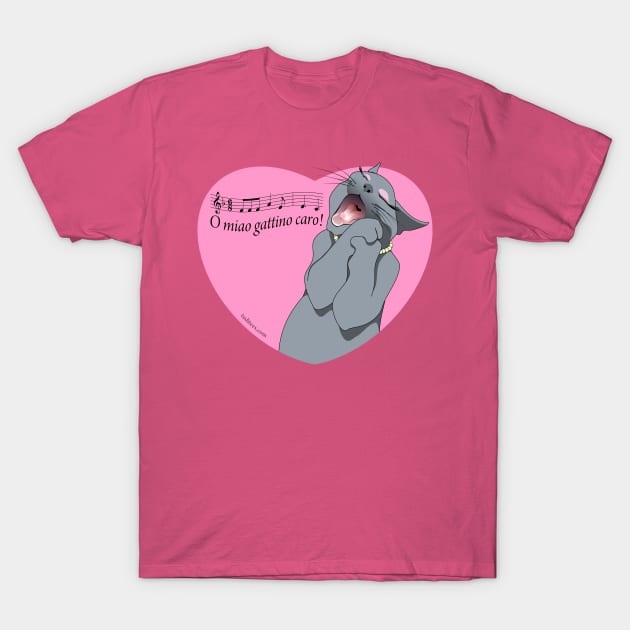 Soprano cat T-Shirt by tuditees